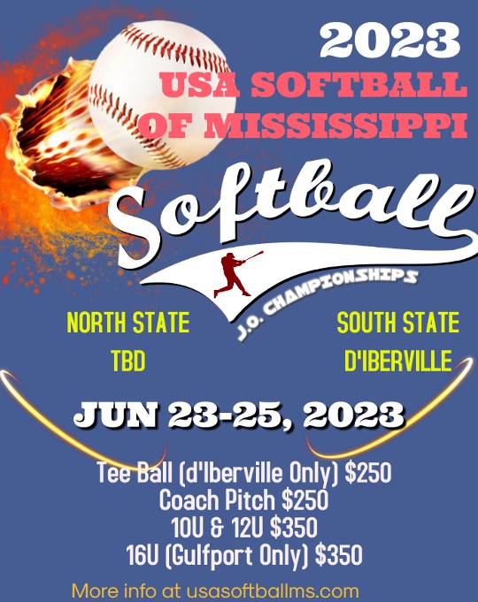 2023 USA Softball of Mississippi South State Championships